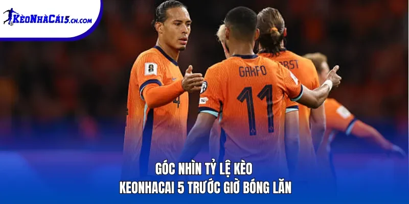 Góc nhìn tỷ lệ kèo Keonhacai 5 trước giờ bóng lăn